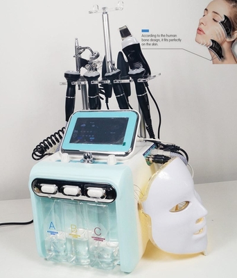 9 в 1 приборе машины H2O2 Hydrafacial Dermabrasion заботы кожи кислорода RF