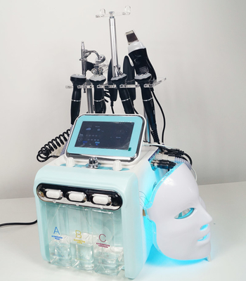 Машина 9 пузыря заботы кожи H2O2 салона в 1 машине Dermabrasion гидры лицевой