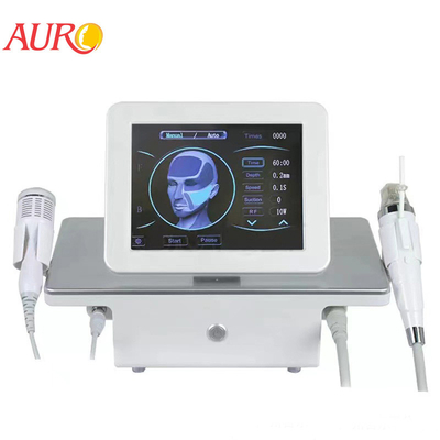 Машина RF Microneedling подтяжки лица Cartidges 4 игл электрическая и молоток Cryo холодный