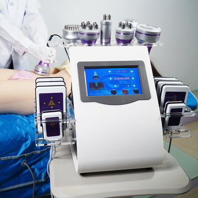 Многофункциональная машина 9 кавитации лазера в 1 приборе подтяжки лица Microcurrent