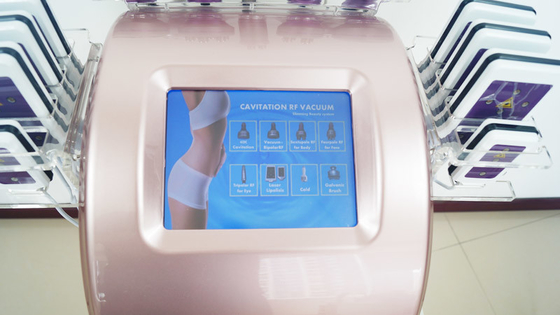 Тело уменьшая вакуум 9 RF машины кавитации 40K Lipo в 1 для потери веса