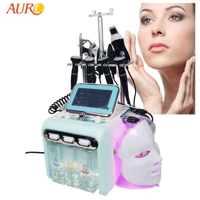 Машина 9 Hydraskin Hydrodermabrasion лицевая в 1 1,5 Mhz для очищать кожи