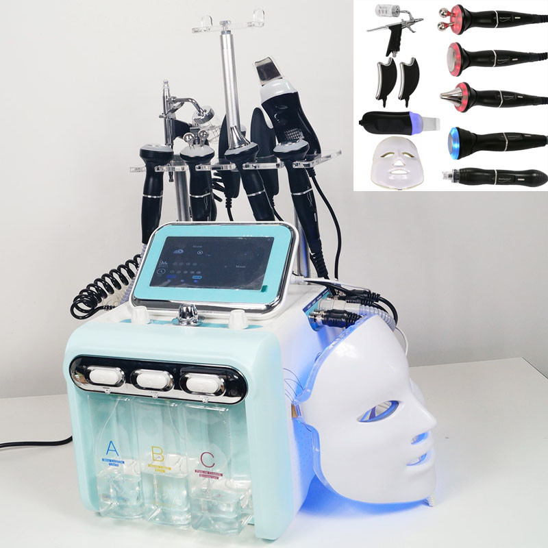 Машина 9 Dermabrasion воды Hydrafacial корки Aqua лицевая в 1 для кожи чистой